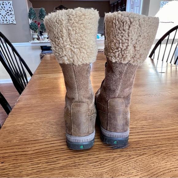 ⭐️ Timberland Earthkeepers Granby Brown Waterproof Moccasin Style Boots 6.5 M - Picture 9 of 13